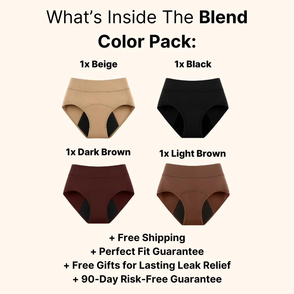 VUE™ 100% Leak-Proof Underwear (4x pieces)