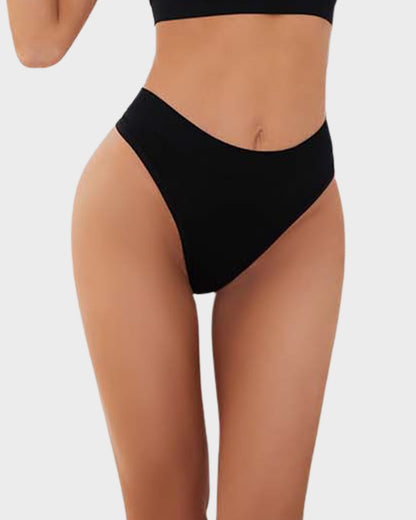 Comfort Seamless Sport Thong Panties (4 Pack)