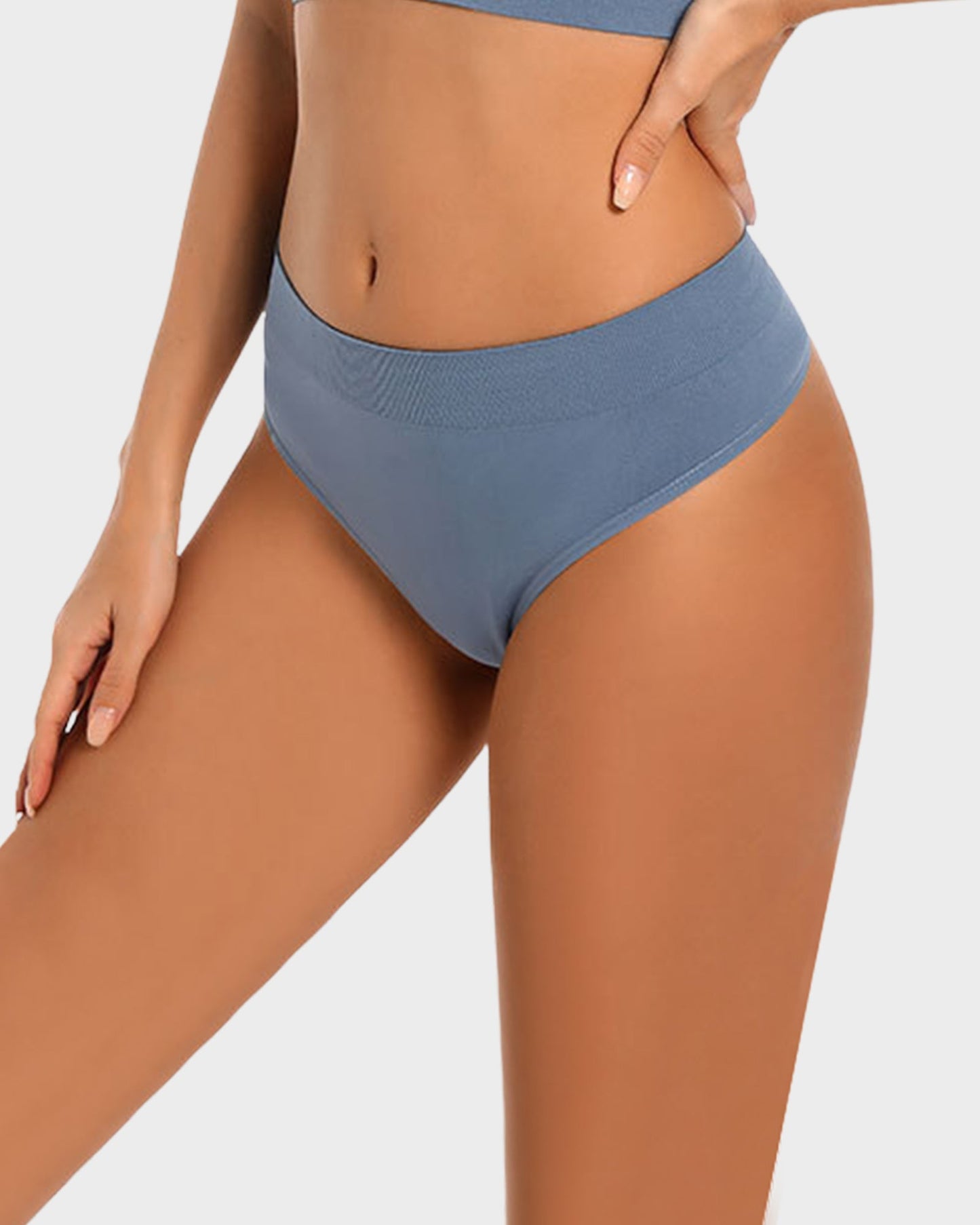 Comfort Seamless Sport Thong Panties (4 Pack)
