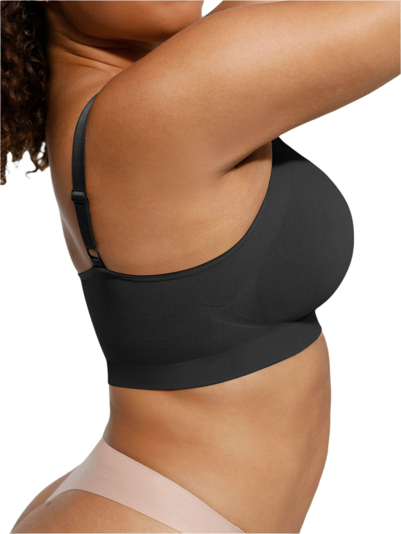 Women's Full Coverage Non-Padded Wireless Sculpt Bra