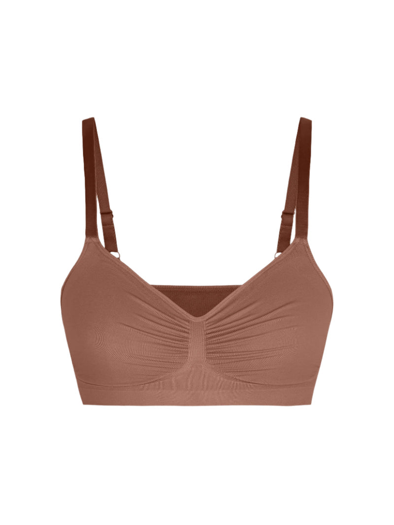 Women's Full Coverage Non-Padded Wireless Sculpt Bra